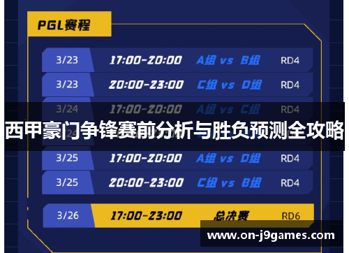 西甲豪门争锋赛前分析与胜负预测全攻略 西甲豪门争锋赛前分析与胜负预测全攻略